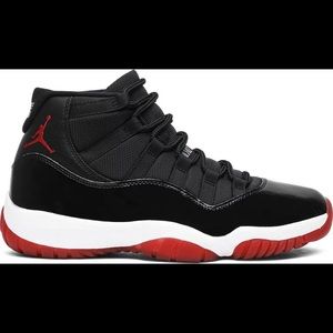 Air Jordan 11 Retro 'Bred  ONLY WORN ONCE. 100% authentic! Youth 5.5.